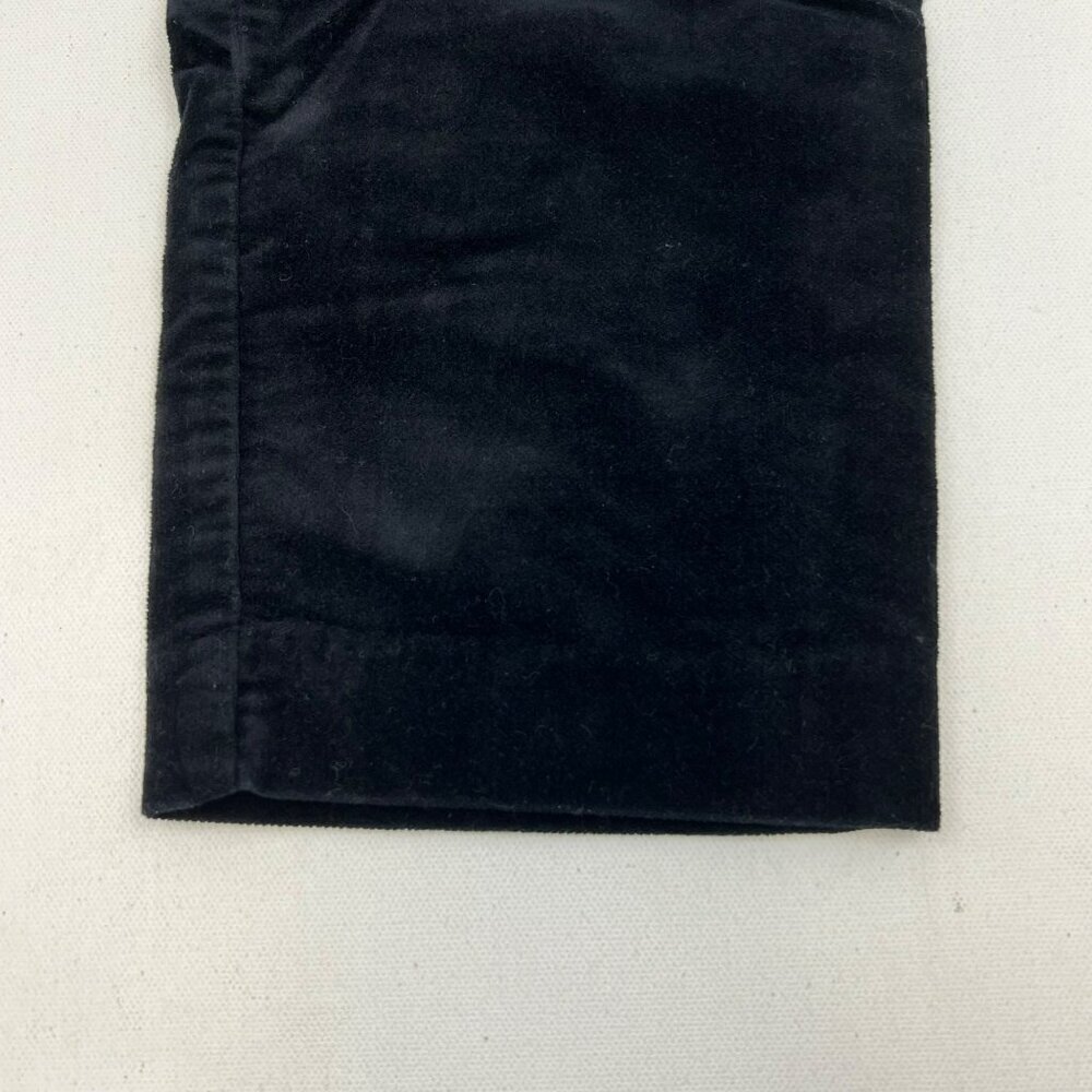 Loft Outlet Women’s Velour Dress Pants Slim Leg Black Size 14 Pockets - Picture 5 of 9